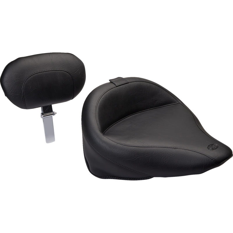 Mustang Wide Seat - 79121 For Harley Softail 2000-2005