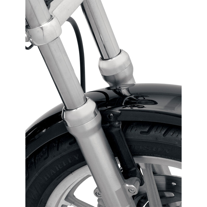 DRAG SPECIALTIES DS-219995 Fork Boot Covers — 1.54" Fork Boot Covers - 39 mm