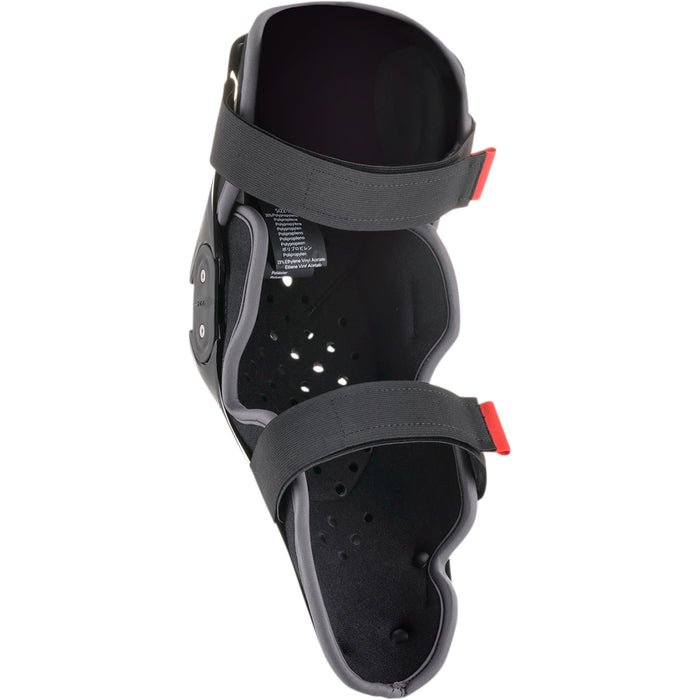 ALPINESTARS 2704-0533 6506321-13L/XL SX-1 v2 Knee Protectors SX-1 v2 Knee Guards - Black/Red - L/XL