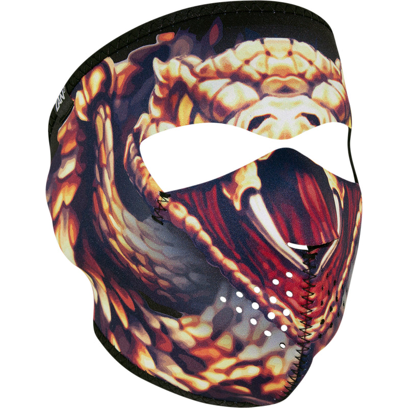 ZAN HEADGEAR 2503-0431 WNFM475 Neoprene Full-Face Mask Face Mask - Snake