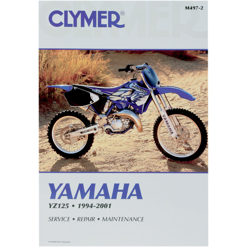 Clymer Service Manual - CM4972 Yamaha YZ 125 1994-2001