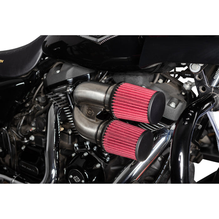 S&S CYCLE 1010-2885 170-0565A Tuned Induction Air Cleaner Kit - Stainless Steel