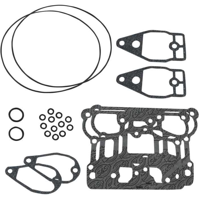 S&S CYCLE DS174081 90-4073 Rocker Cover Gasket Kit - Rocker Box Gasket - Big Twin