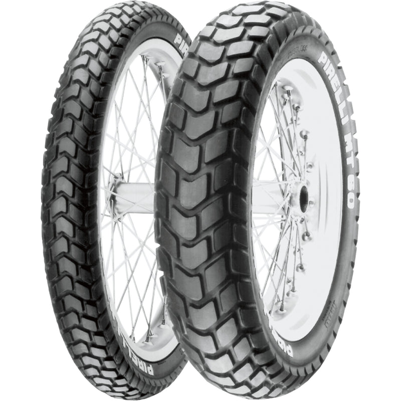 PIRELLI 0316-0573 4056500 MT60™ Dual Sport Tire Tire - MT60™ - Front - 90/90-19 - 52P