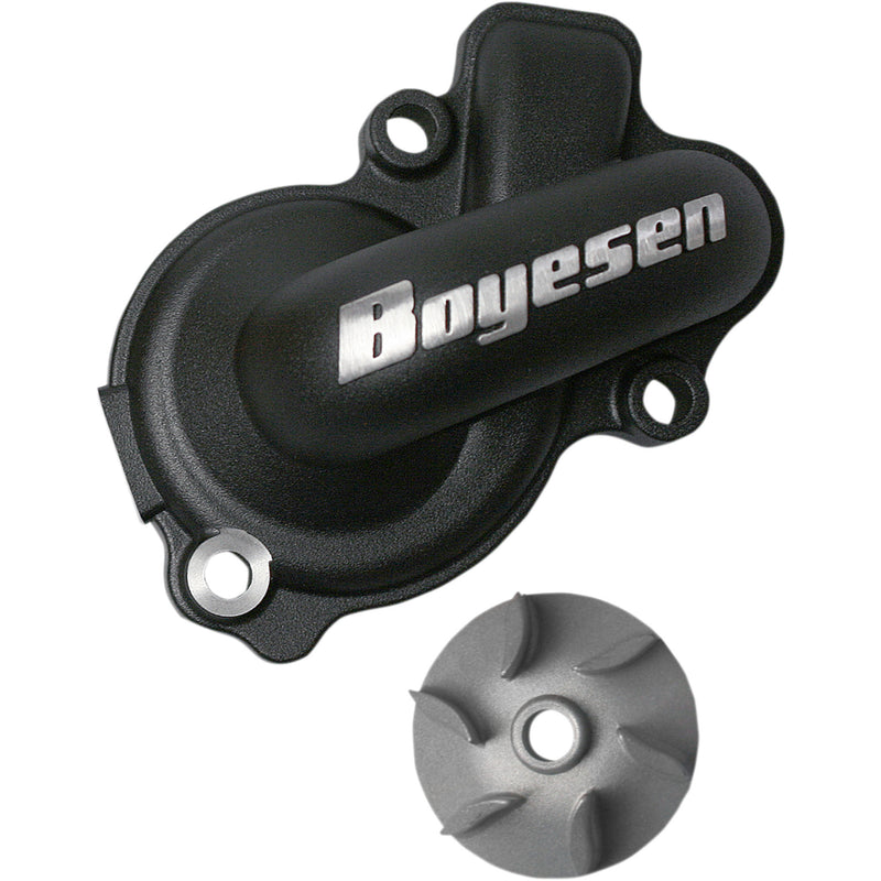 Boyesen Supercooler Cover And Impeller Kit - WPK-45B For Husqvarna FC 450 / FE 450 / FE 501 / FE501S 2014-2016 | Husaberg FE 450 2013-2014
