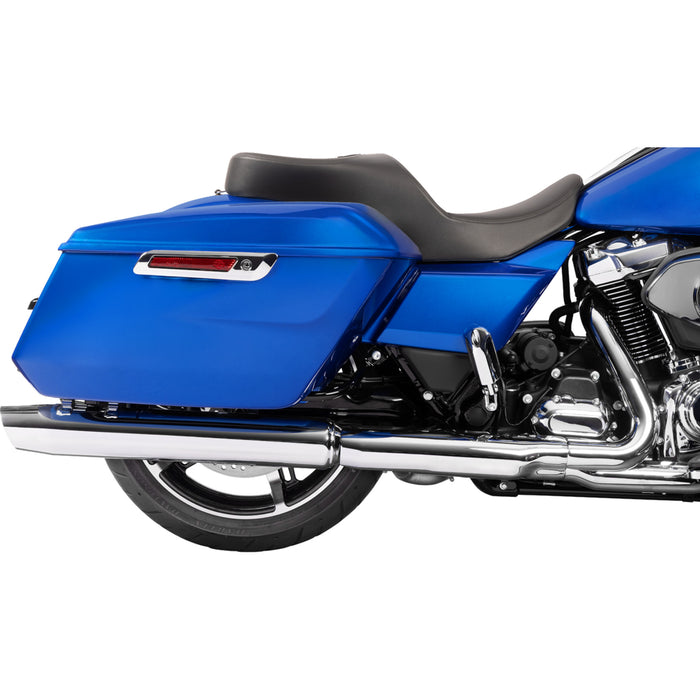 DRAG SPECIALTIES SEATS 0801-2101 Freedom Touring Seat Freedom Seat - Black - Vinyl/Solar Leather - Smooth - FLT/FLH '23-'25
