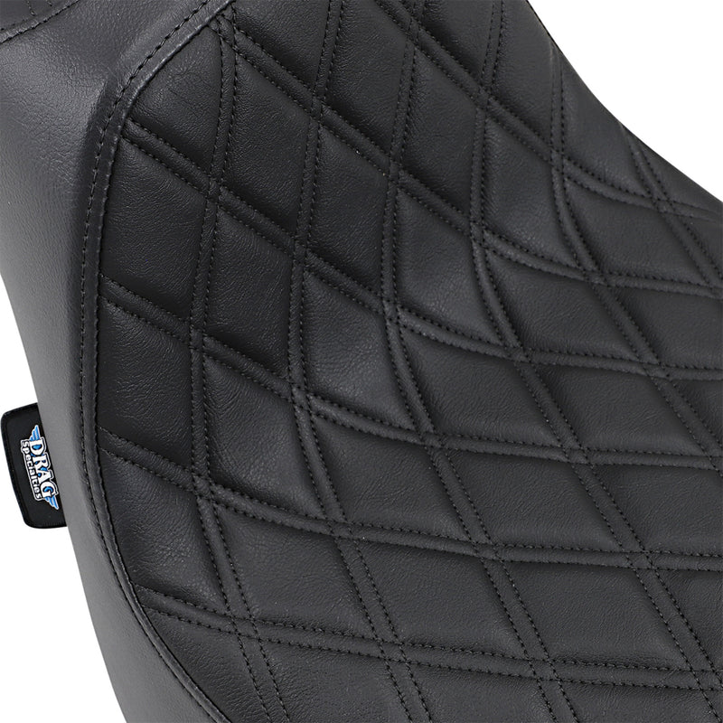Drag Specialties Seats Predator III Seat - 0802-1072 For Harley Softail 2018-2023