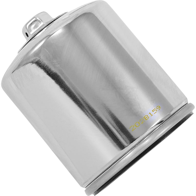 Hiflofiltro Performance Oil Filter Chrome - HF170CRC For Harley Motorcycles 1980-2022