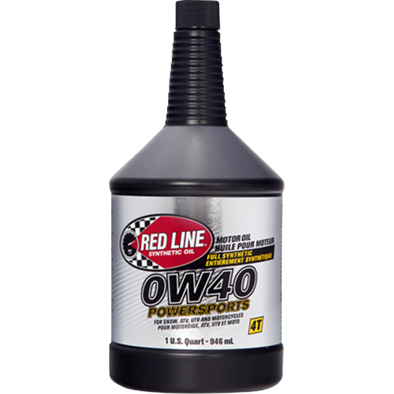 RED LINE SYNTHETIC OIL 3601-1026 42204 Powersports Oil 0w40 - 1 us quart