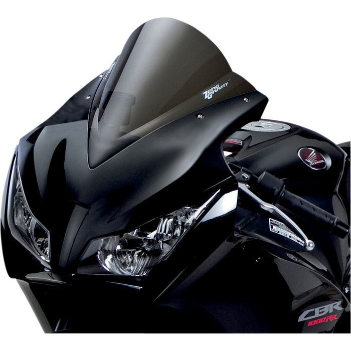 ZERO GRAVITY 2301-1530 16-426-02 Double Bubble Windscreen smoke - cbr1000