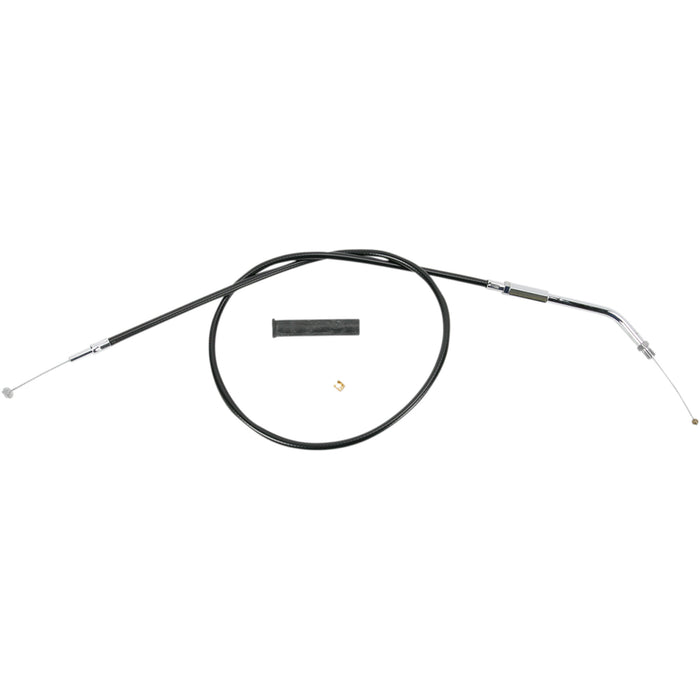 DRAG SPECIALTIES 0650-0351 Black Vinyl Cable Black Vinyl Throttle Cable - 31-3/4"