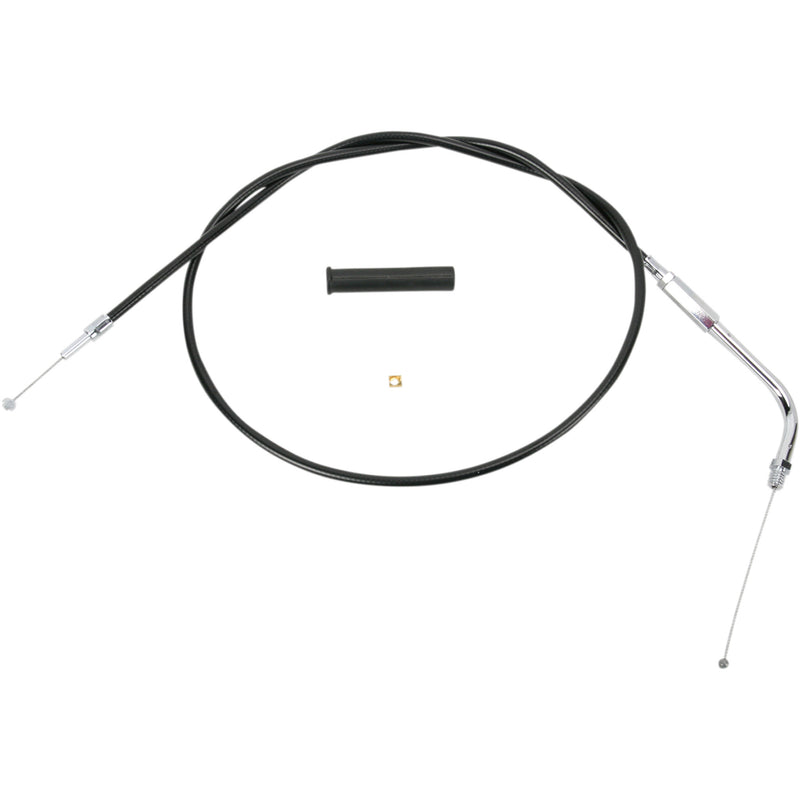 Drag Specialties Black Vinyl Cable 32-1/2" For Harley Softail Springer 1990-1995