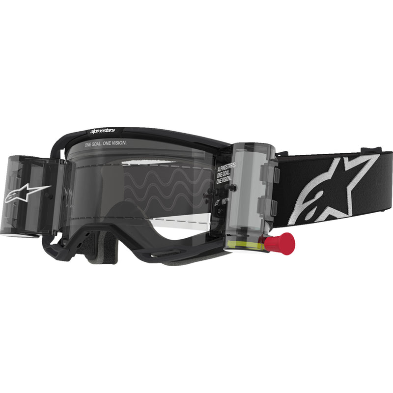 ALPINESTARS GOGGLES 2601-3769 5101125-1529 Vision 8 Corp Roll-Off Goggle Vision 8 Roll-Off Goggle - Corp - Black - Clear