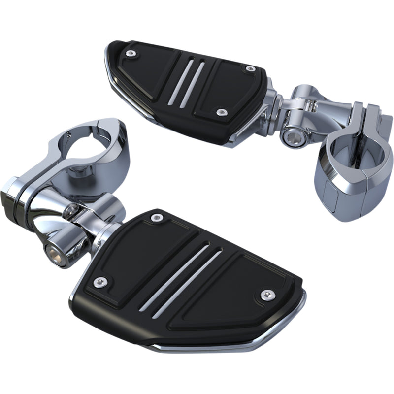Ciro Twin Rail Floorboard - 60503 For Harley Touring 2024-2026 | Honda Gold Wing 2018-2019