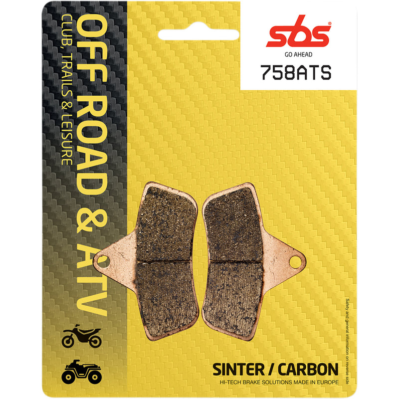 SBS 1721-1593 758ATS ATS All-Terrain Sintered Brake Pads Brake Pads - Arctic Cat