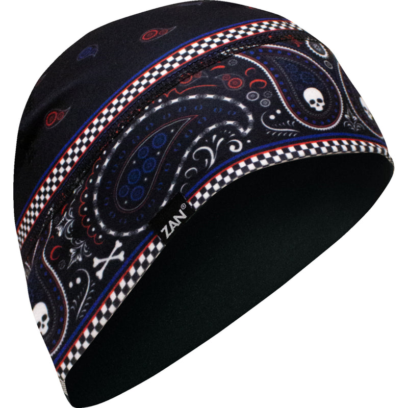 ZAN HEADGEAR 2504-0557 WHLL148 SportFlex® Helmet Liner classic bandanna - red/white/blue