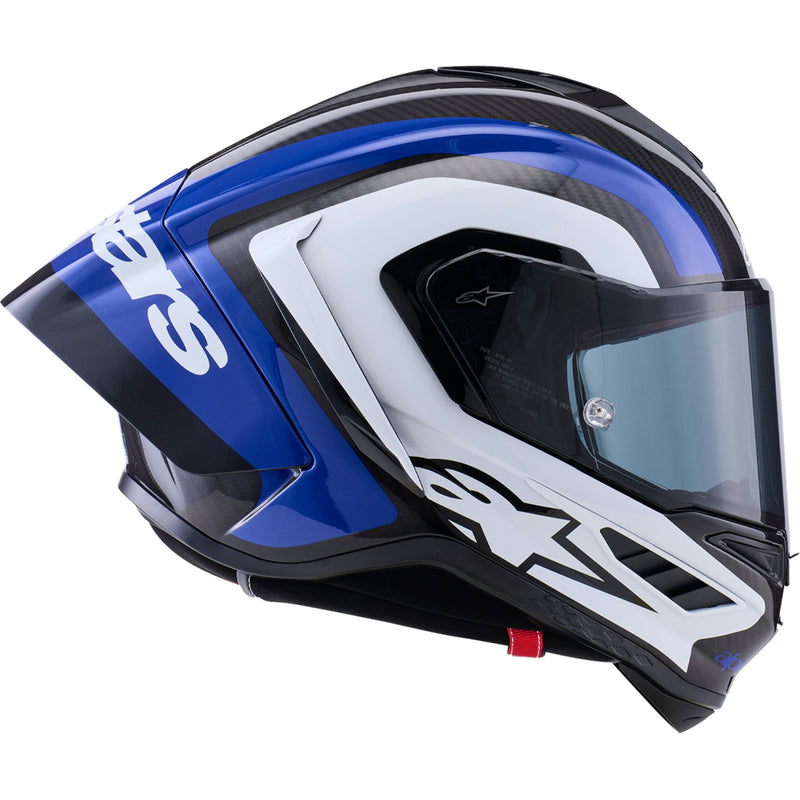 ALPINESTARS Supertech R10 Arius Helmet Supretech - 22.06 Gloss Black/White/Blue