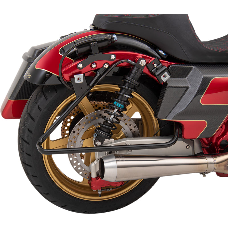 Drag Specialties Saddlebag Support - 3501-0612 For Harley Touring 2009-2013