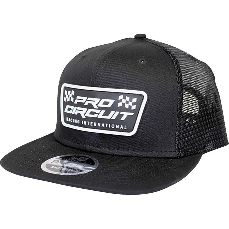 PRO CIRCUIT 2501-3922 6720104 Checkered Flag Patch New Era Hat black