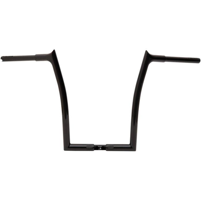 FAT BAGGERS INC. 0601-4769 906016-B 1-1/4" EZ Install Pointed Top Handlebar - 16" - Black