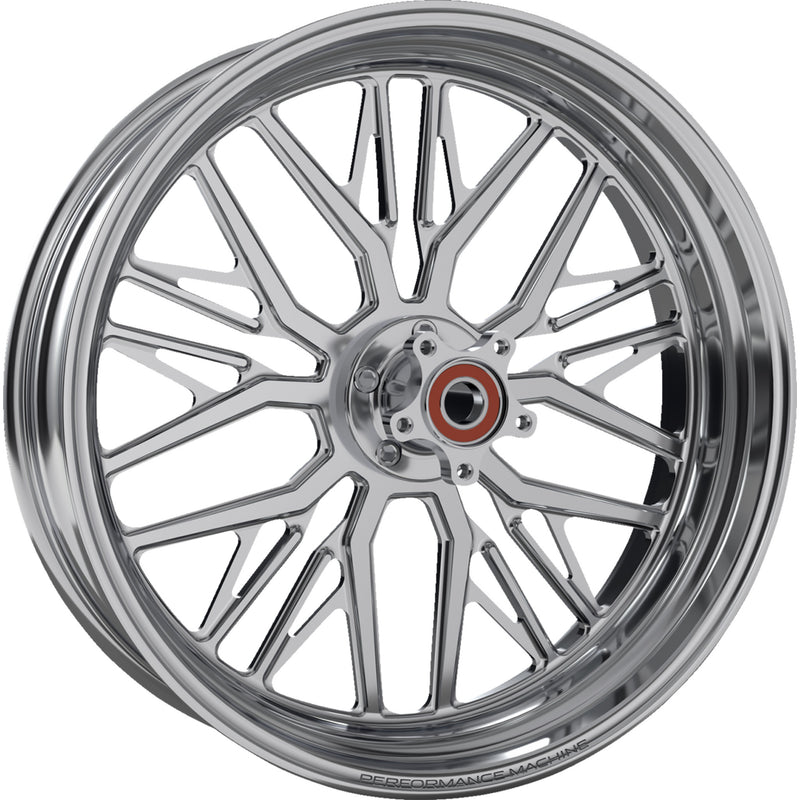 Performance Machine (pm) Nivis Wheel - 1269-7814R-NVSAP-CH For Harley Touring 2009-2023