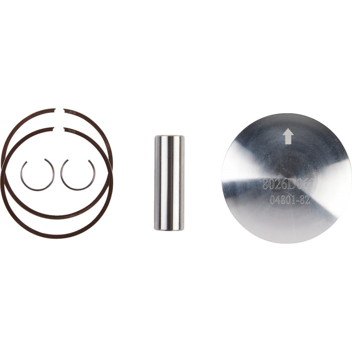WOSSNER 0910-4739 8026D060 Piston Kit for 2 Stroke Piston Kit - 66.94 mm - Kawasaki