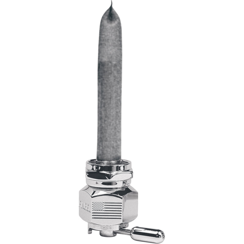 PINGEL 2107-0001 6311CHL Power-Flo Fuel Valve - Hex Fuel Valve - Flag Chrome - 22 mm