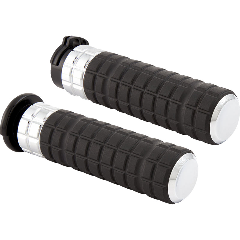 Arlen Ness SpeedLiner Grips - 500-001 For Harley Motorcycles 1980-2022