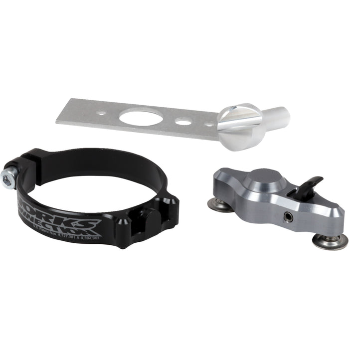 WORKS CONNECTION 0450-0756 12-G520 Pro Launch Start Device — For Suzuki Pro Launch Start Device - Gray - Suzuki