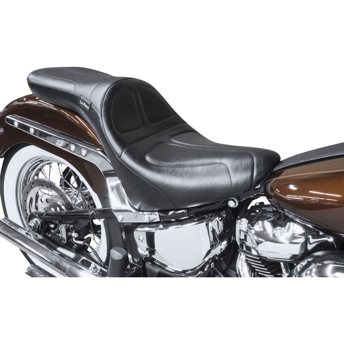 LE PERA 0802-1470 LYR-910S Maverick Seat - Smooth - Black - FXLR/FLSB '18-'23