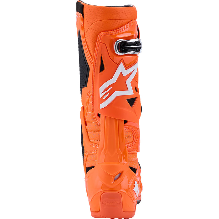 ALPINESTARS Tech 10 Supervented Boots Fluorescent - Orange/Black