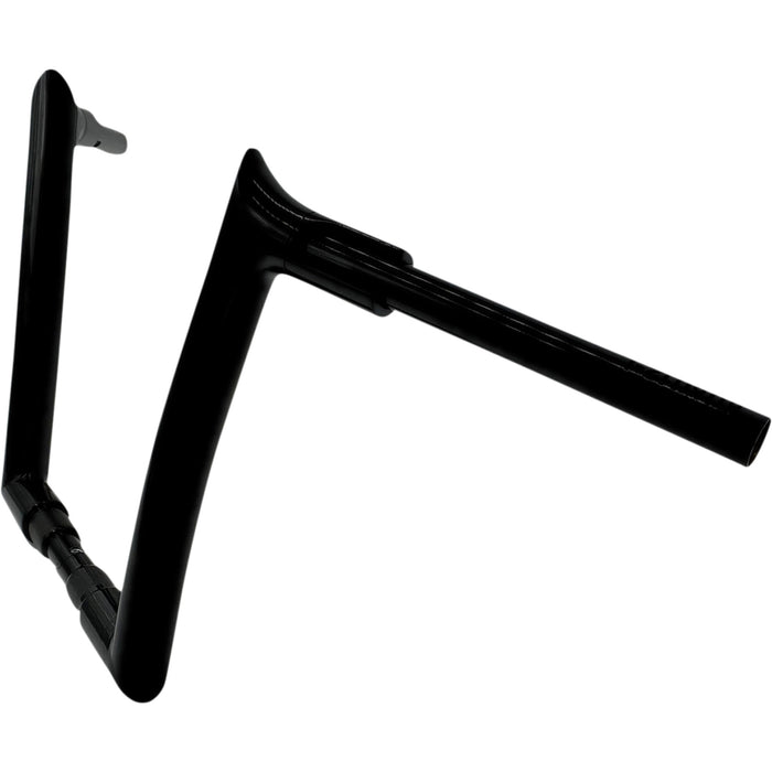 FAT BAGGERS INC. 0601-5453 808012-B 1-1/2" EZ Install Pointed Top Handlebar - 12" - Black