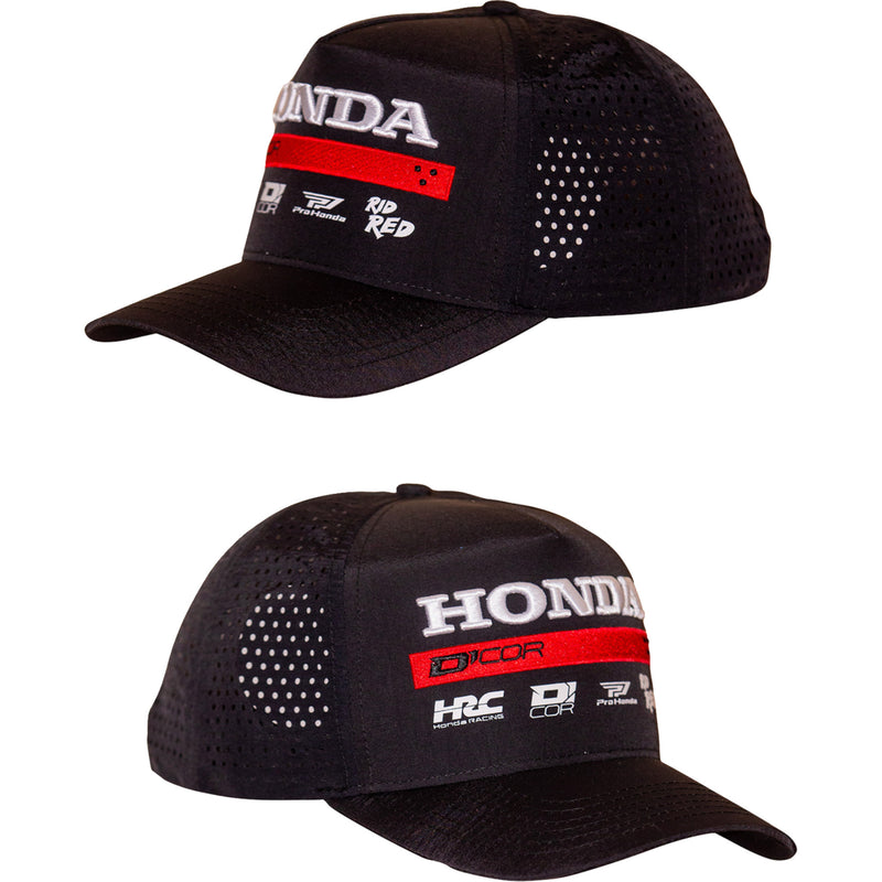 D'COR VISUALS 2501-4564 70-157-1 Factory Hat honda  - black