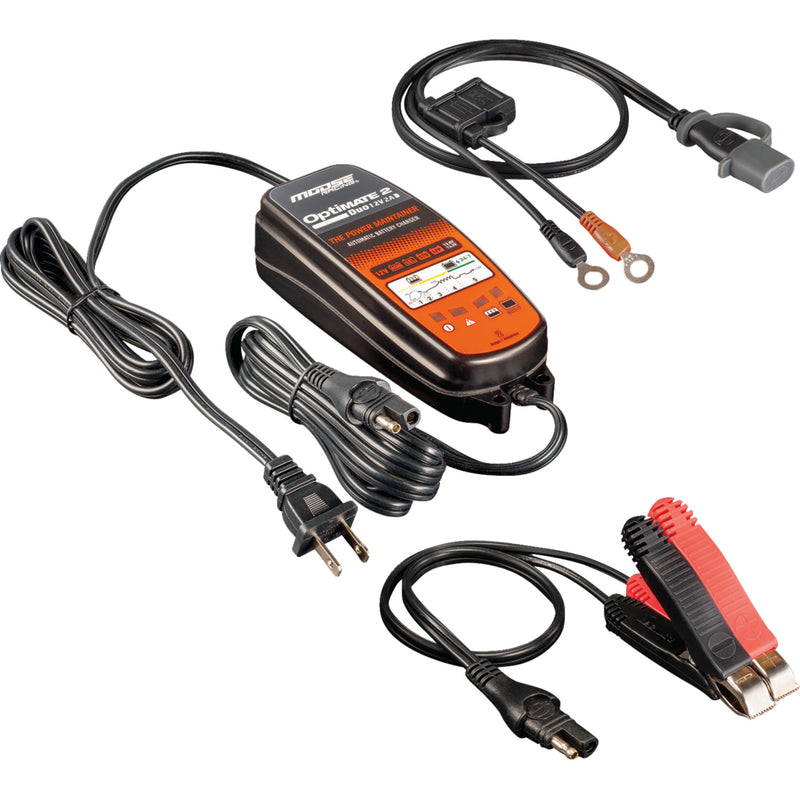 MOOSE OFFROAD 3807-0707 TM-555 Optimate 2 Duo Charger/Maintainer Battery Charger/Maintainer - Optimate 2 Duo