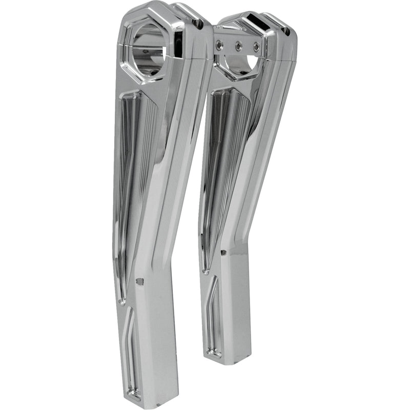 KODLIN USA 0602-1554 KUS55134 Ascent Pro Risers pullback - 10" - chrome