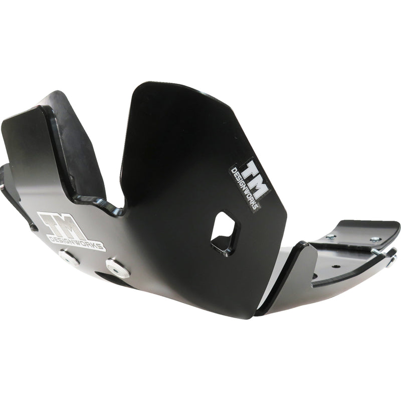 T.m. Designworks With Linkage Skid Plate - KHLG-258-BK For Gas Gas 250 / 300 2024-2025 | KTM SX 250 / XC 250 / SX 300 / XC 300 2023-2025