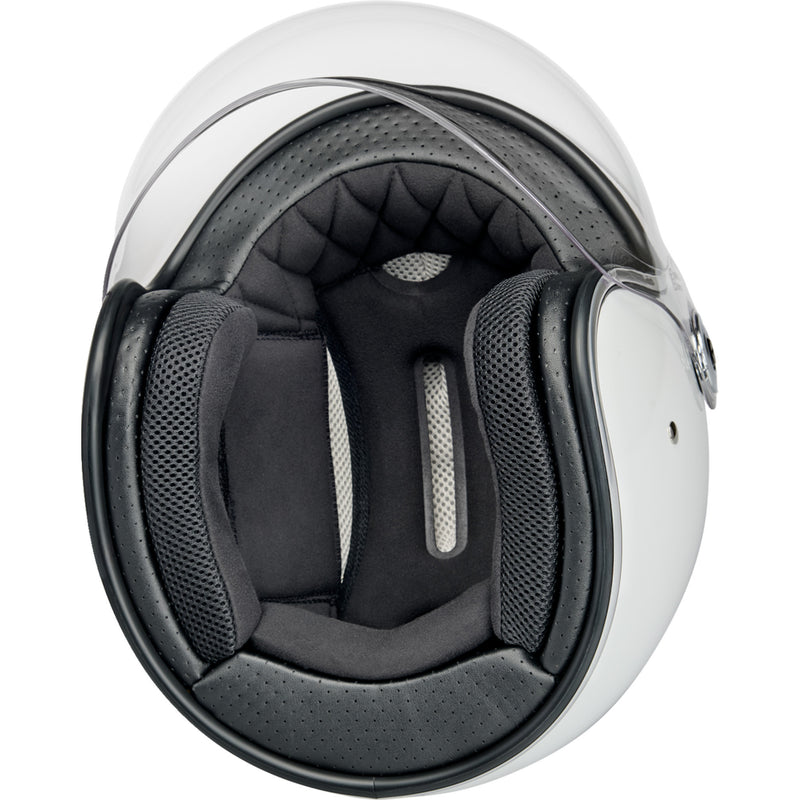BILTWELL Tahoe™ Solid Helmet - Gloss White
