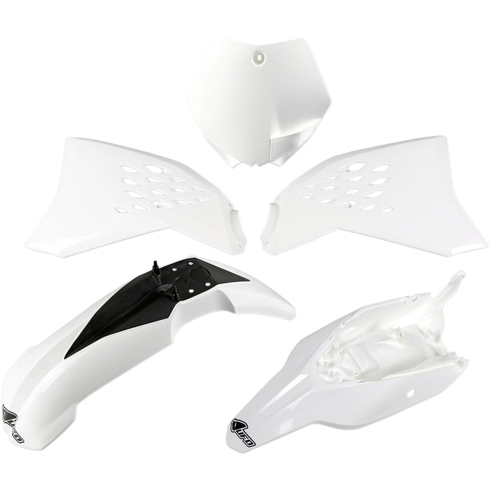 UFO 1403-2912 KTKIT525-047 Full Body Replacement Plastic Kit Replacement Body Kit - White/Black