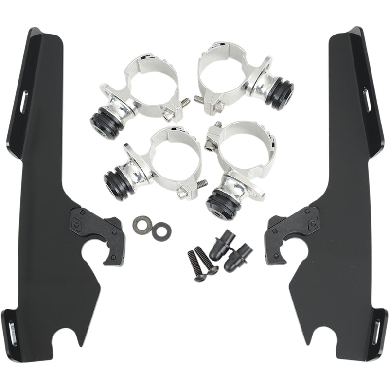 Memphis Shades Trigger Lock Mounting Kit - MEK1957 Honda VT1100C2 Shadow / VT750DC Shadow Spirit 2005-2014