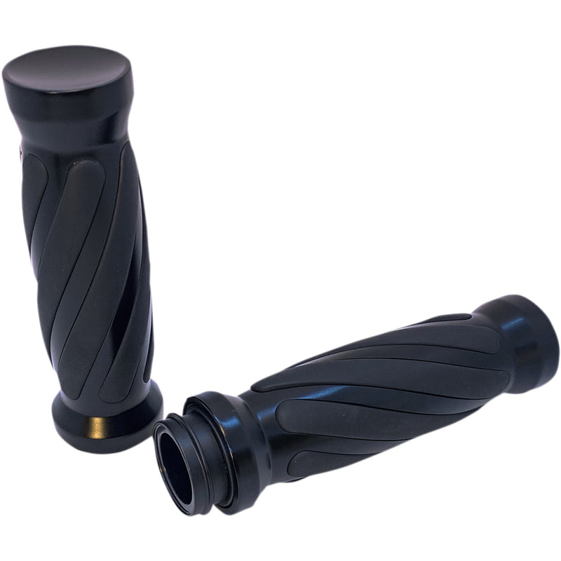 Pro-One Perf.mfg. Grips - 490011B For Harley Motorcycles 2008-2020