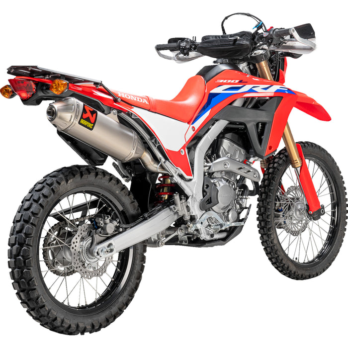 AKRAPOVIC 1811-4884 S-H3SO11-BNTA Slip-On Line Muffler titanium - honda crf300l