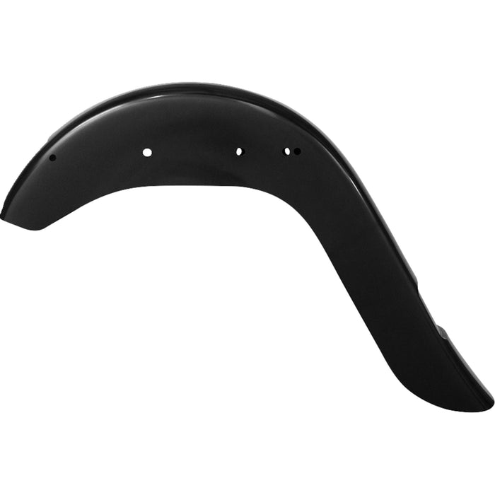 KLOCK WERKS 1401-1060 KWF-02-0311 Benchmark Rear Fender - Vicla Frenched - 9" Extended Rear - Black