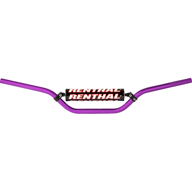 RENTHAL 0601-6427 809-01-PE-01-261 7/8" Off-Road Handlebar — Moto/MX/Enduro/High/RC Handlebar - 7/8" - 809 - RC High - Purple