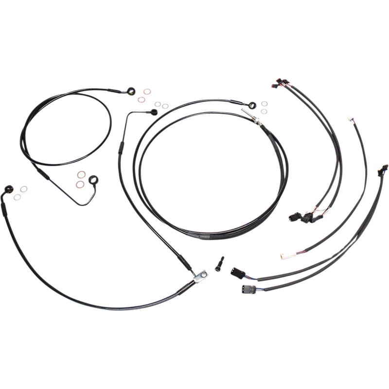 Magnum Shielding Cable Kit - 486821 For Harley Softail Slim 2016