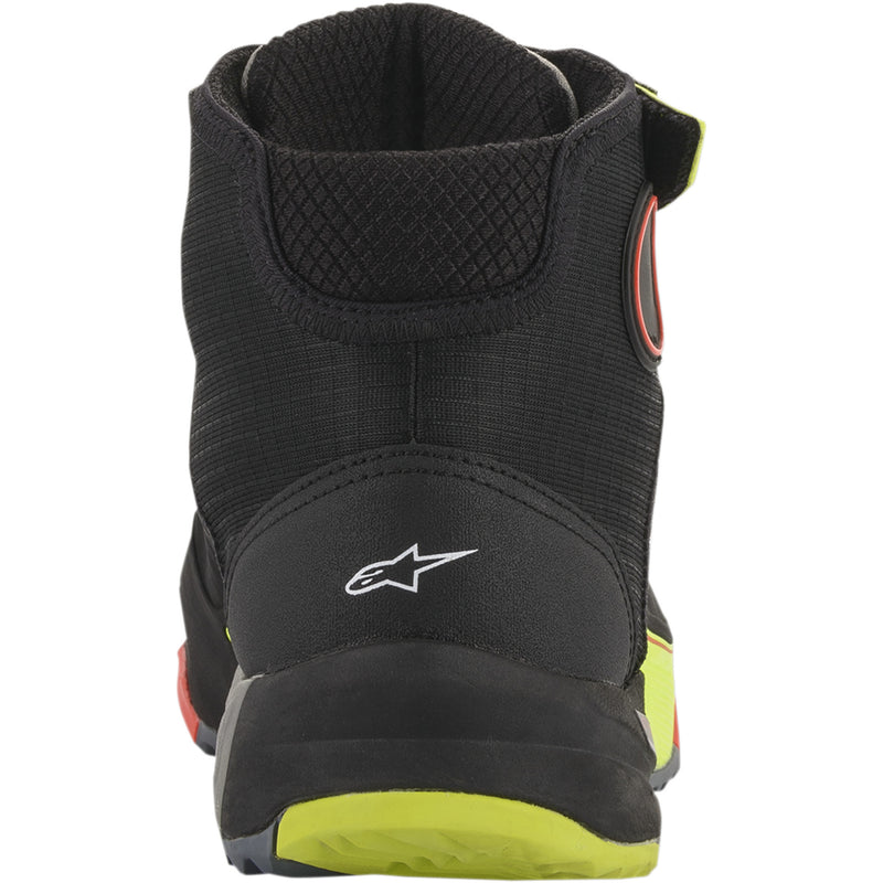 ALPINESTARS 3405-2546 2611820153810 CR-X Drystar® Riding Shoes CR-X Drystar® Shoes - Black/Red/Yellow Fluorescent - US 10