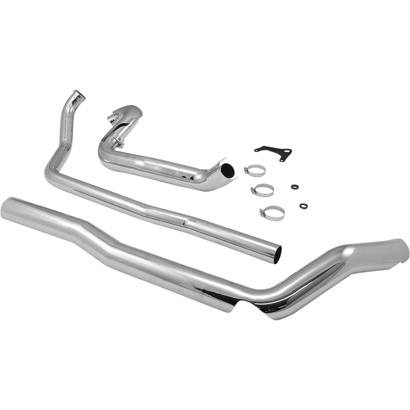 Cobra True Dual 2-Into-2 Header System - 6250 For Harley Touring 1995-2006