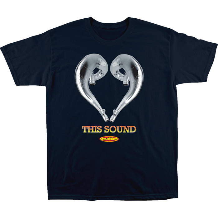 FMF 3030-23094 SP23118915NVYL Love This Sound T-Shirt navy - large