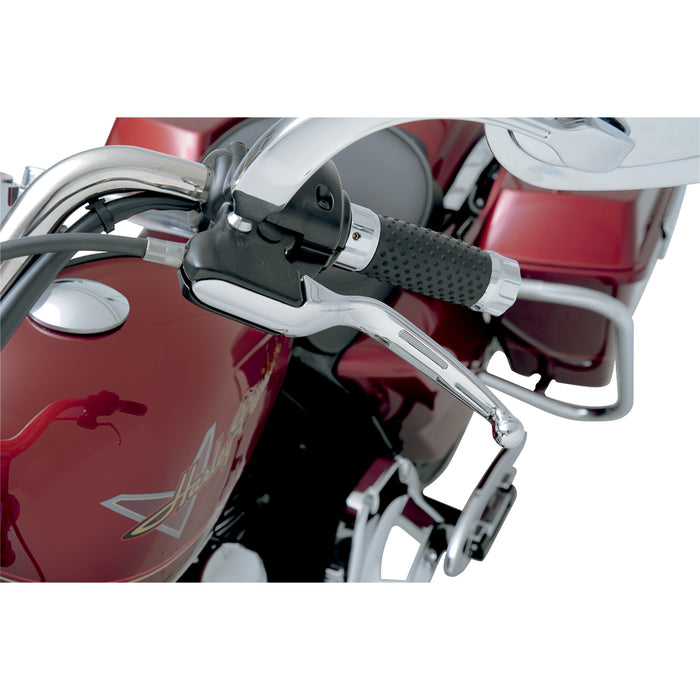DRAG SPECIALTIES Slotted Wide Blade Lever Set Levers