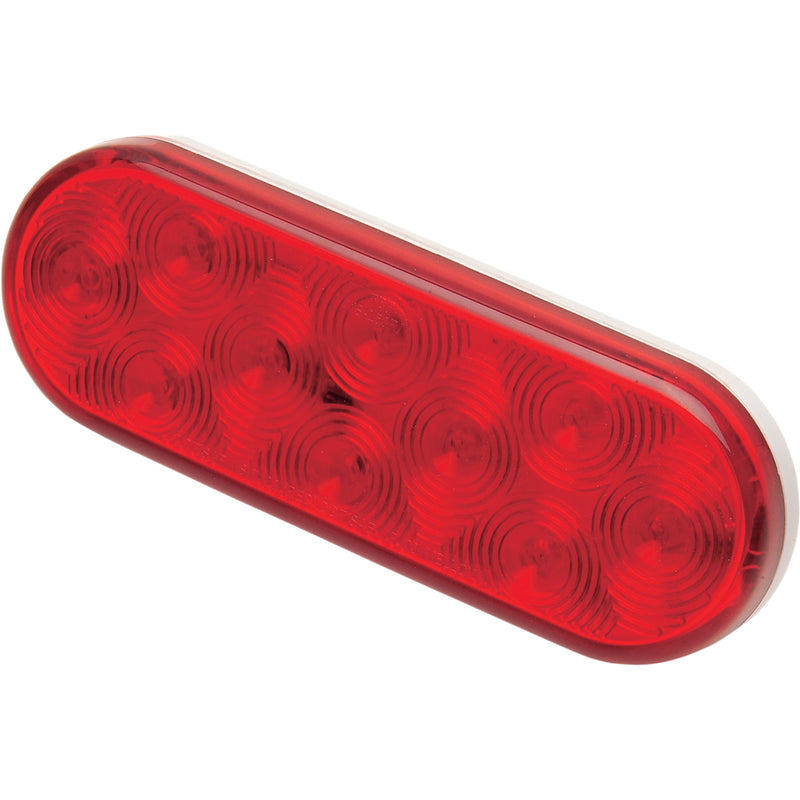 BRITE-LITES 2060-0081 BL-TRLEDOR Oval LED Trailer Light Trailer Light - Red Lens