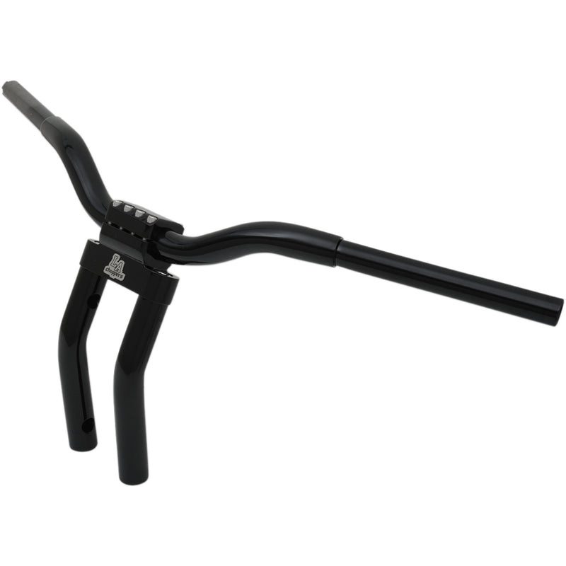 LA CHOPPERS 0601-4461 LA-7336-08B Kage Fighter-T Pullback Handlebar - 11" - Black